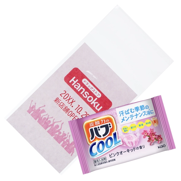 オリジナルチラシ入りノベルティ