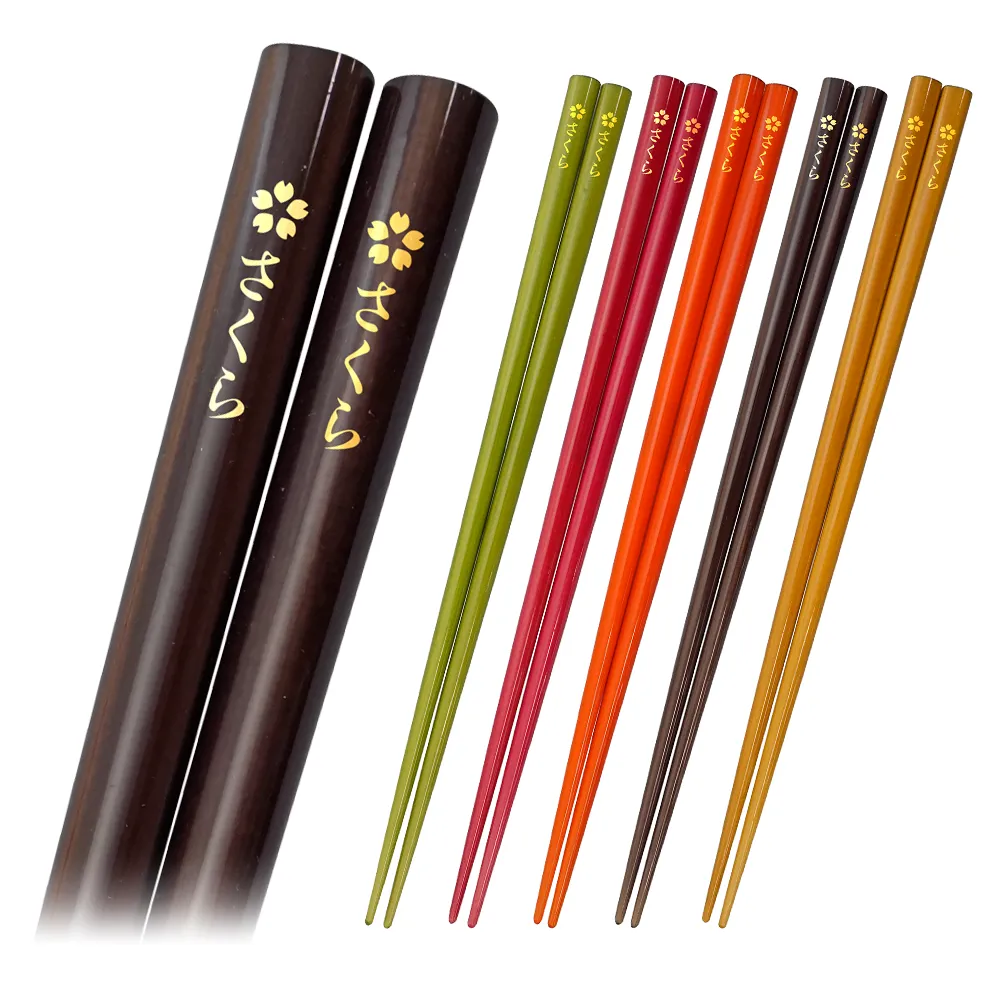 名入れ箸(春慶調染塗)