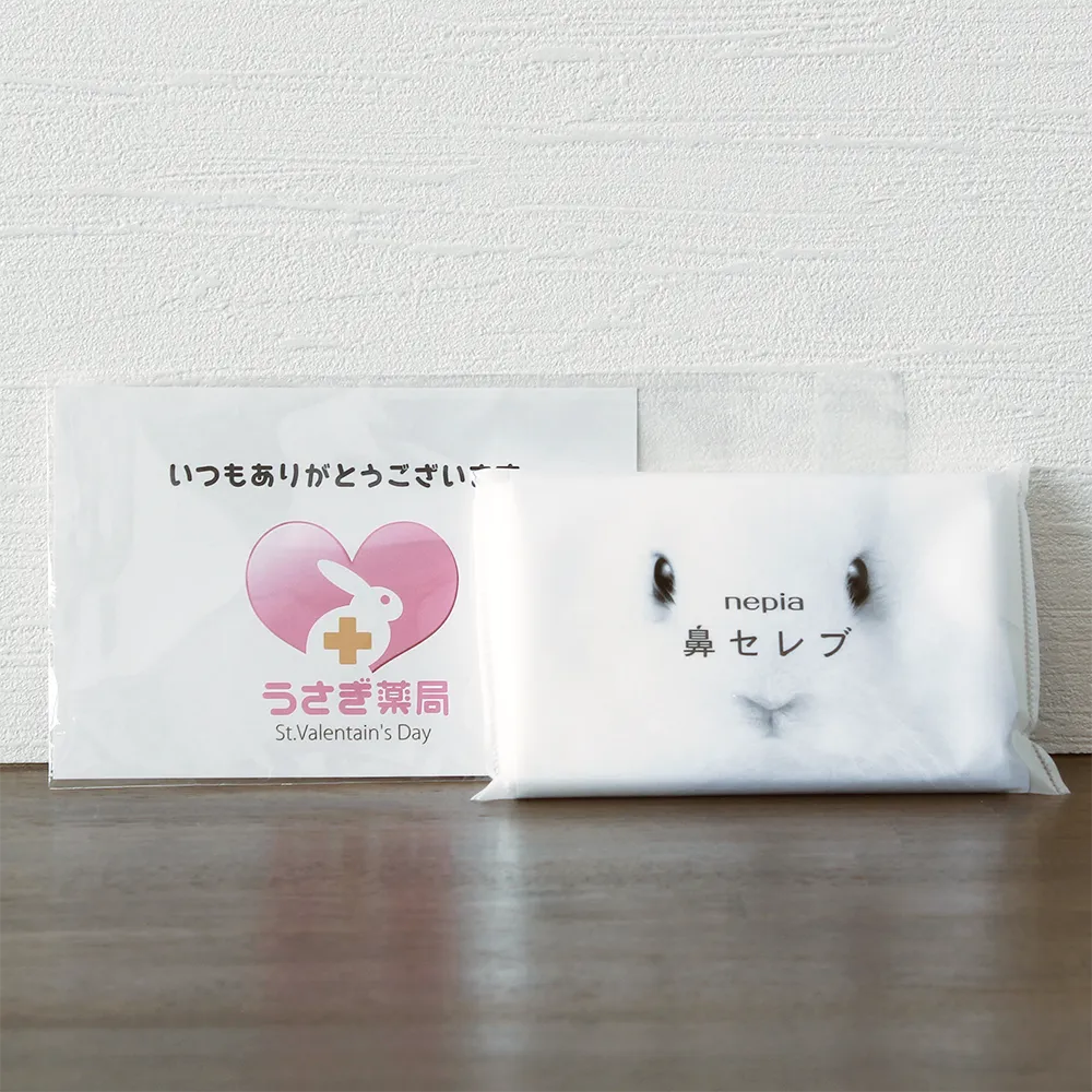鼻セレブポケットティッシュ(オリジナルチラシ)
