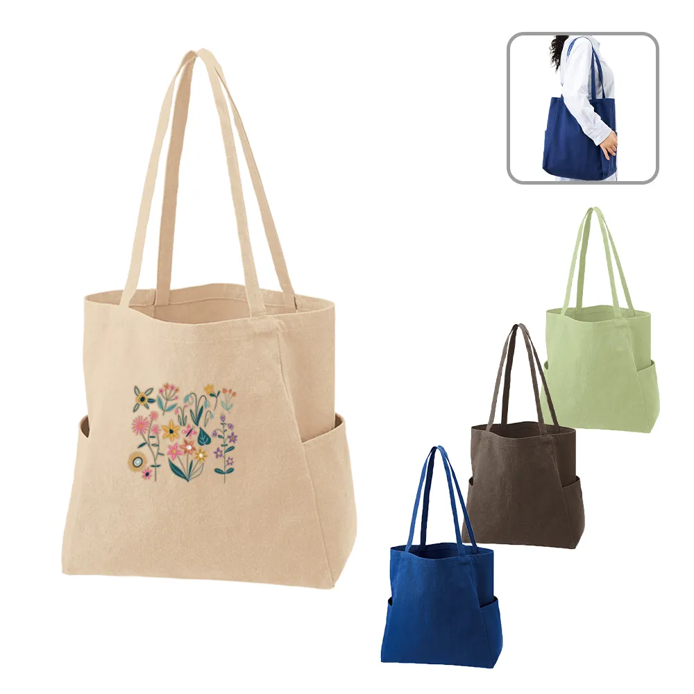 ライトウォッシュキャンバスマルチトート