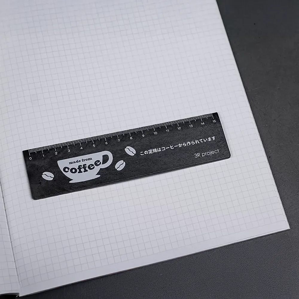 re:Rezin　定規(バイオマスプラスチック)(既製台紙)