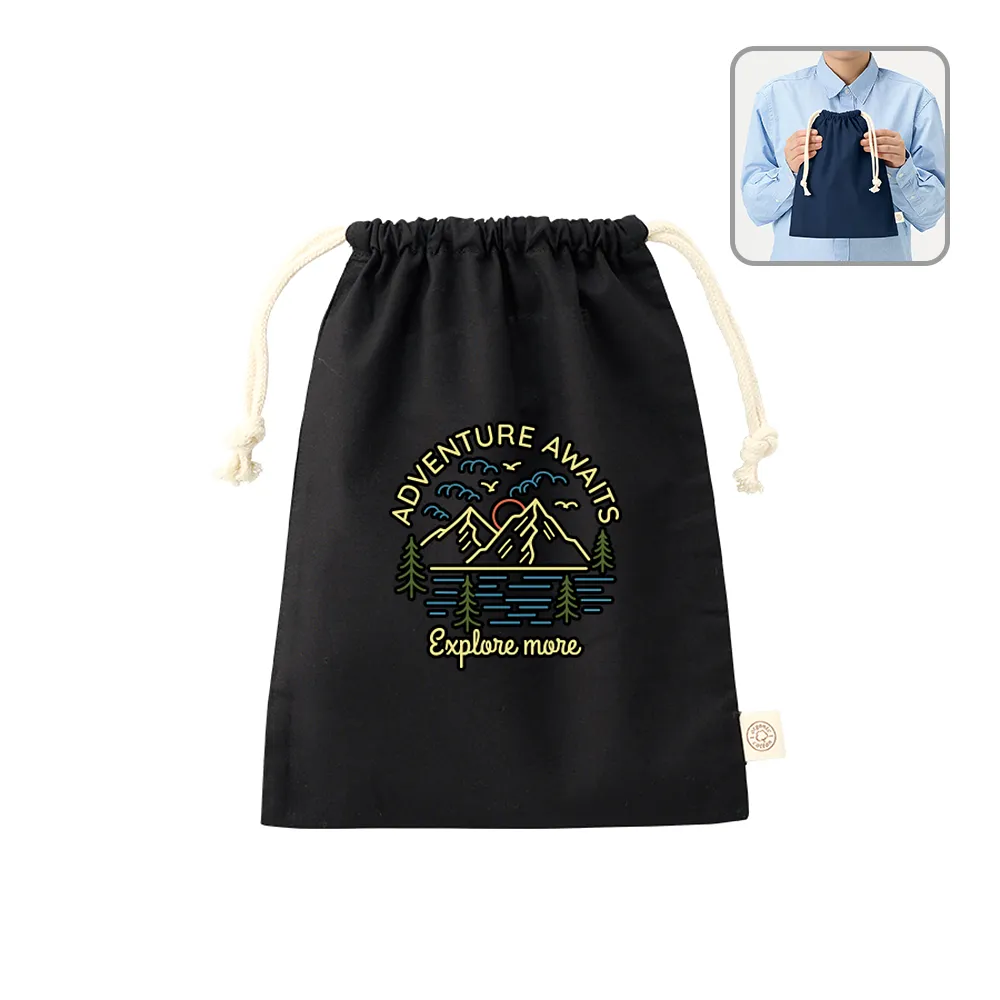 オーガニックコットン巾着(M)カラー