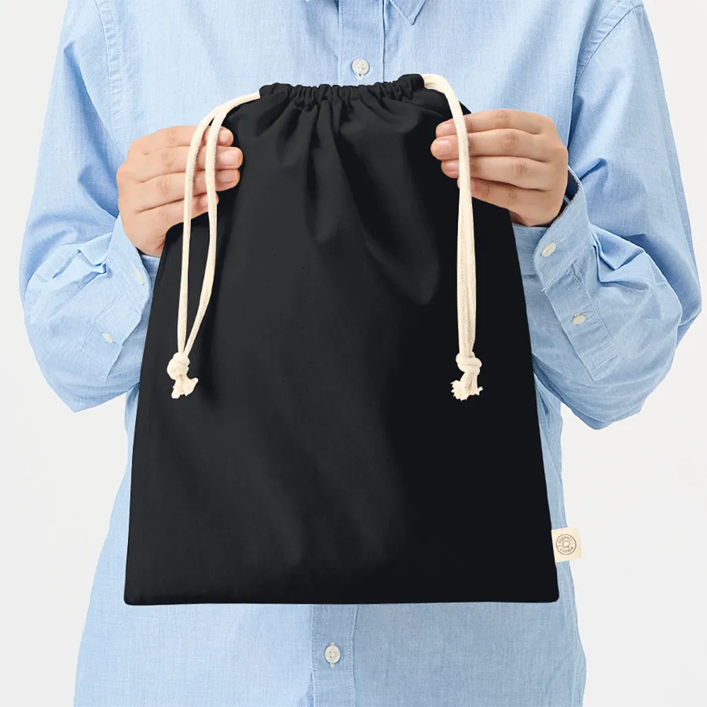 オーガニックコットン巾着(L)カラー