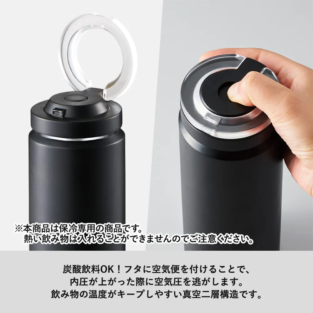 Zalatto炭酸サーモボトル530ml