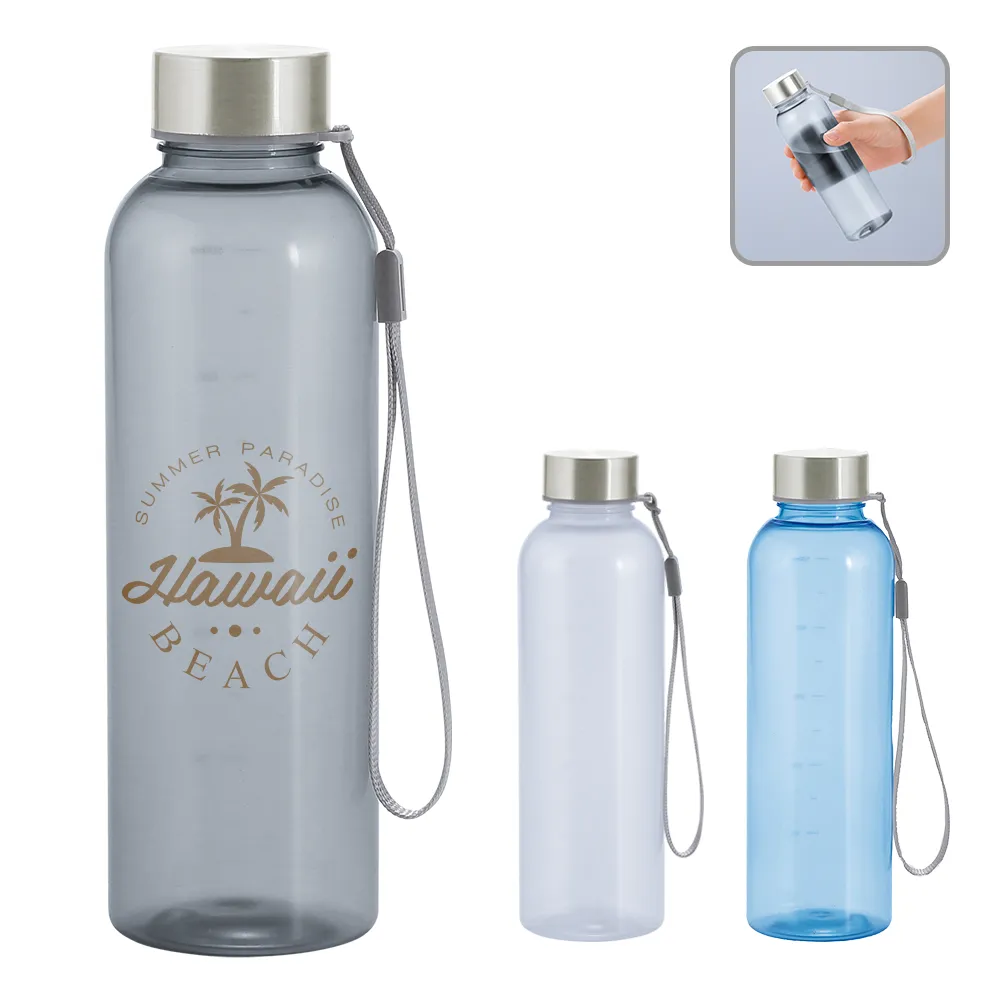 メモリ付きフロスティボトル550ml(ストラップ付き)