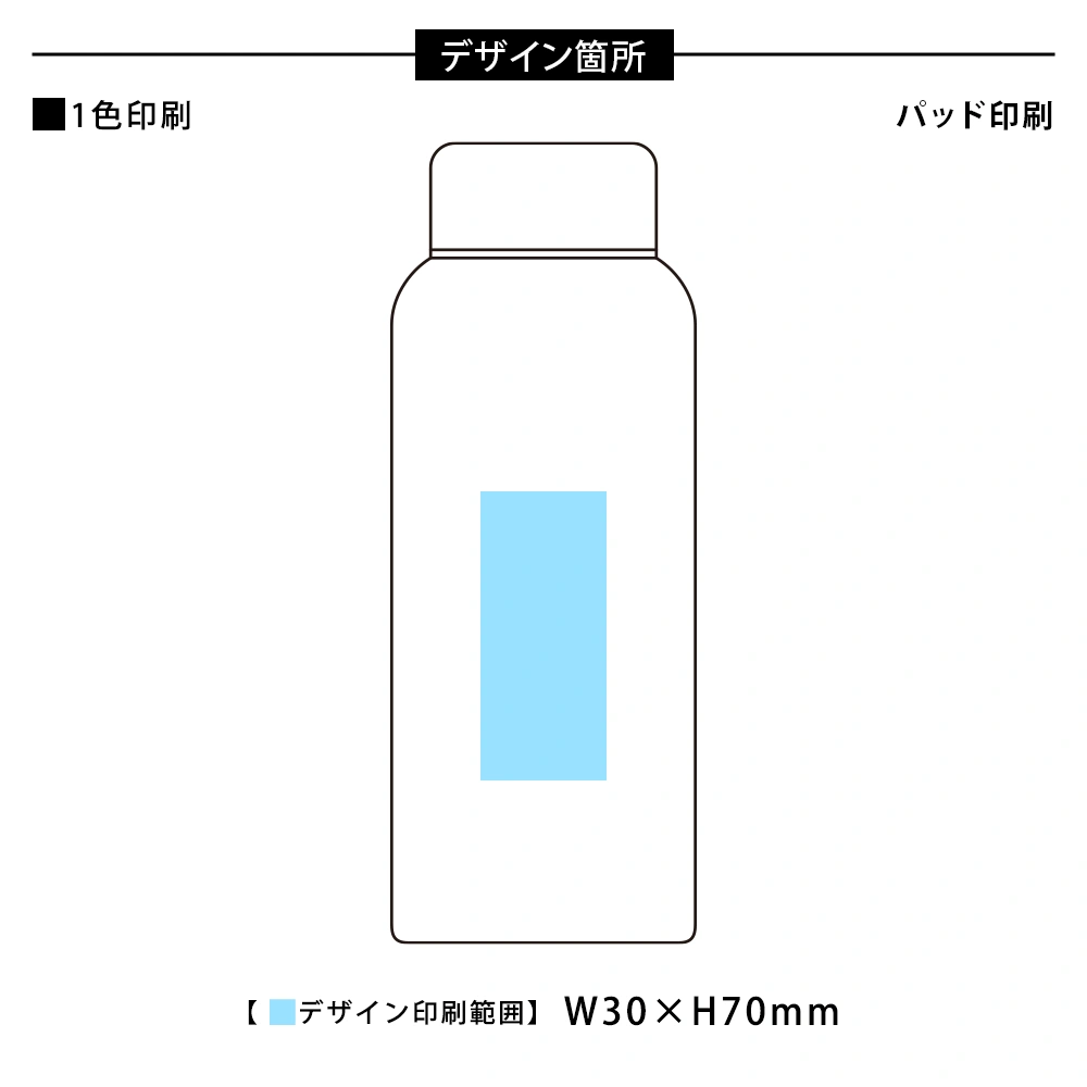 Smoo・真空二重構造ステンレスボトル500ml