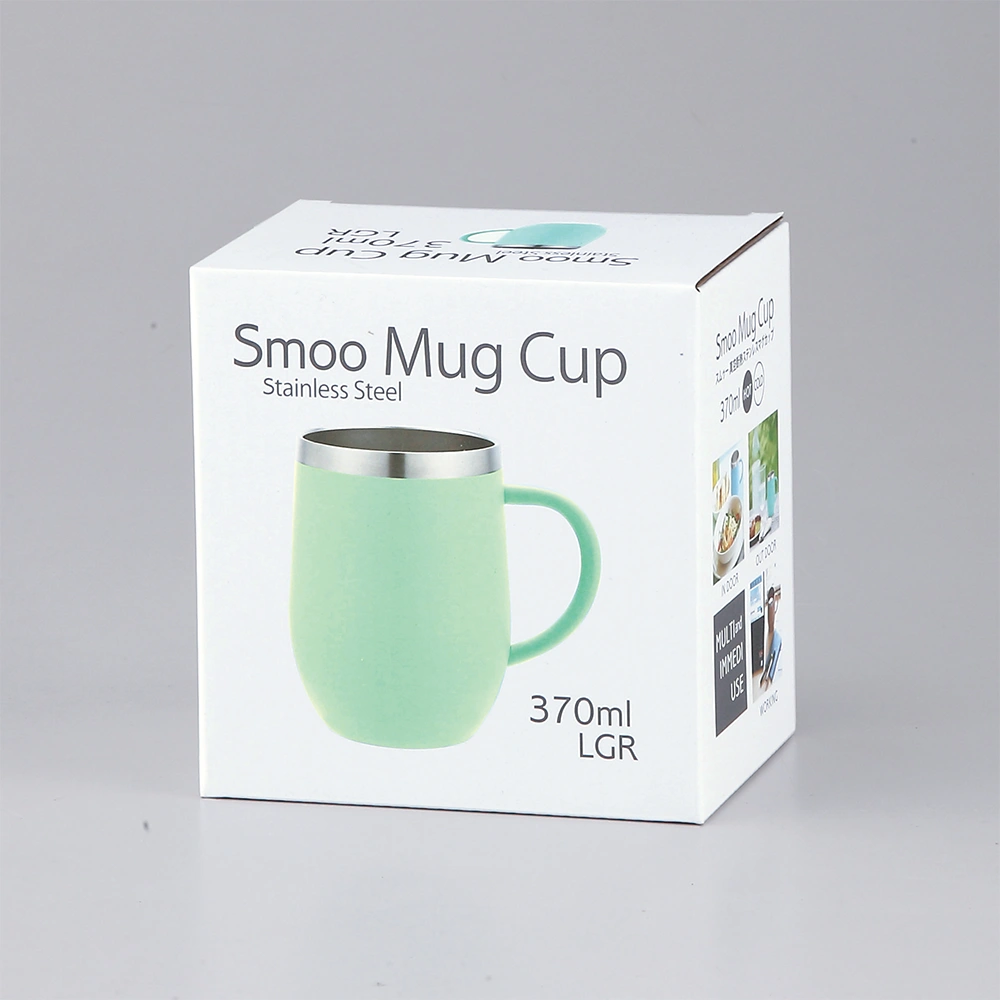 Smoo・真空二重構造ステンレスマグカップ370ml