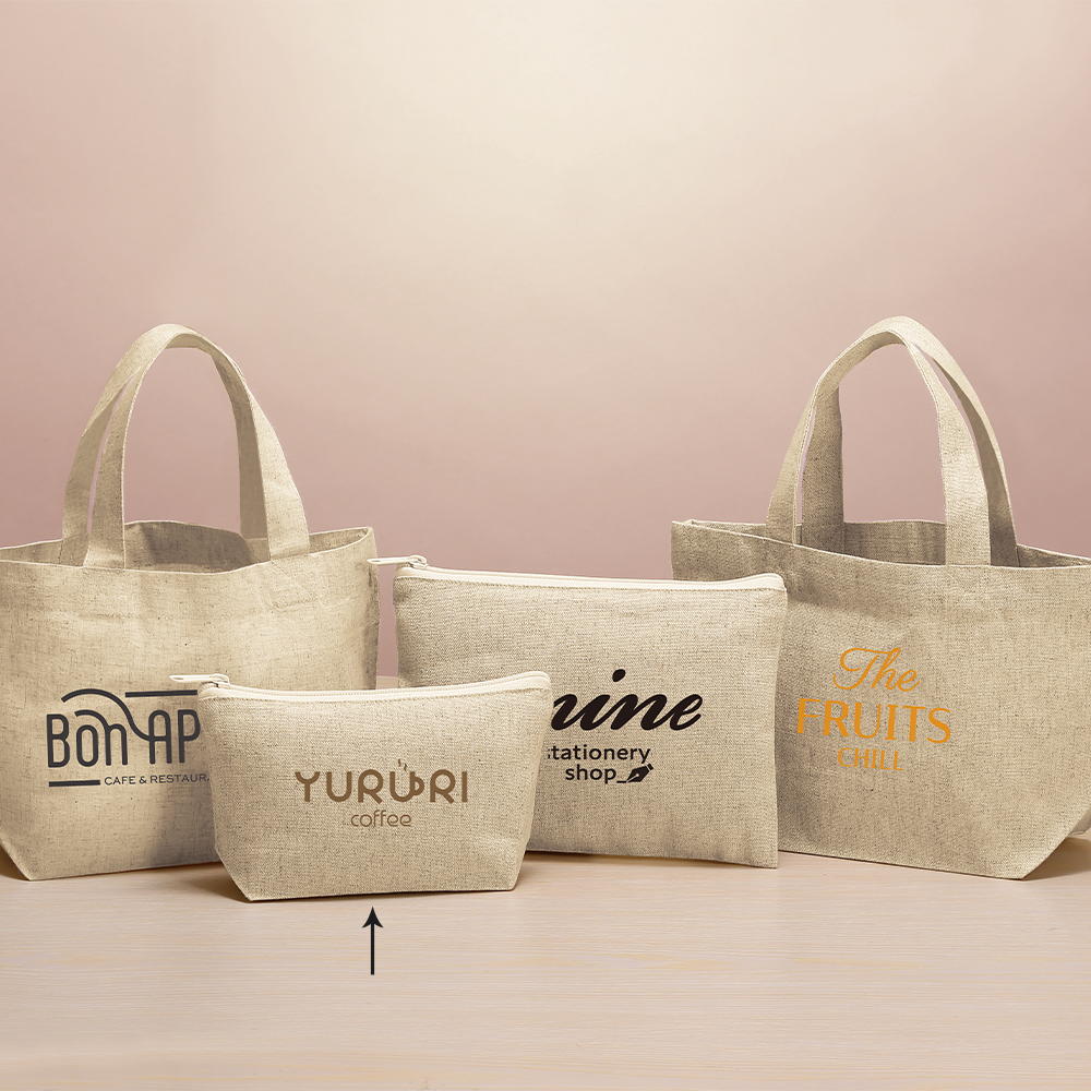 10オンス・コットンリネンポーチ