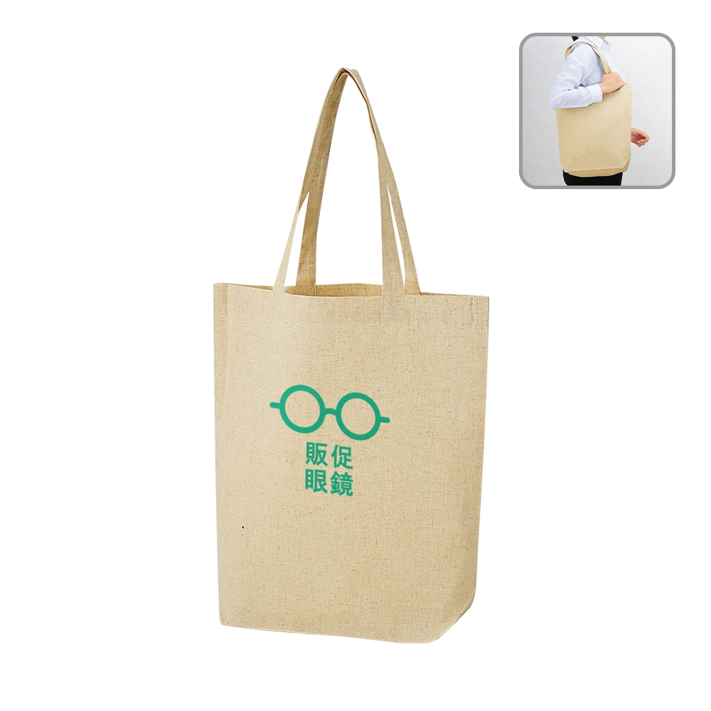 10オンス・コットンリネンビッグトート(マチ付)