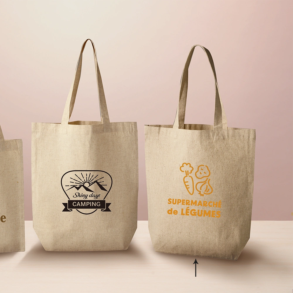 10オンス・コットンリネンビッグトート(マチ付)