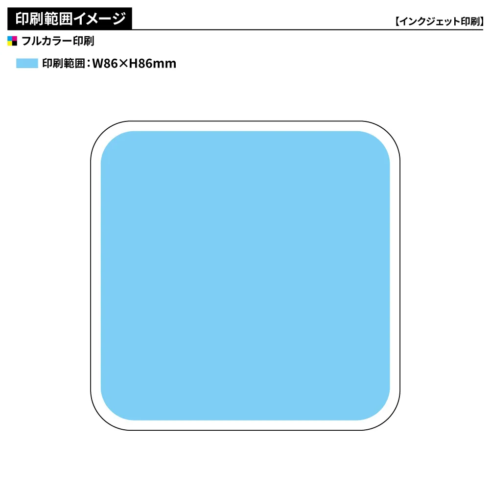 コルクコースター四角型(短納期)