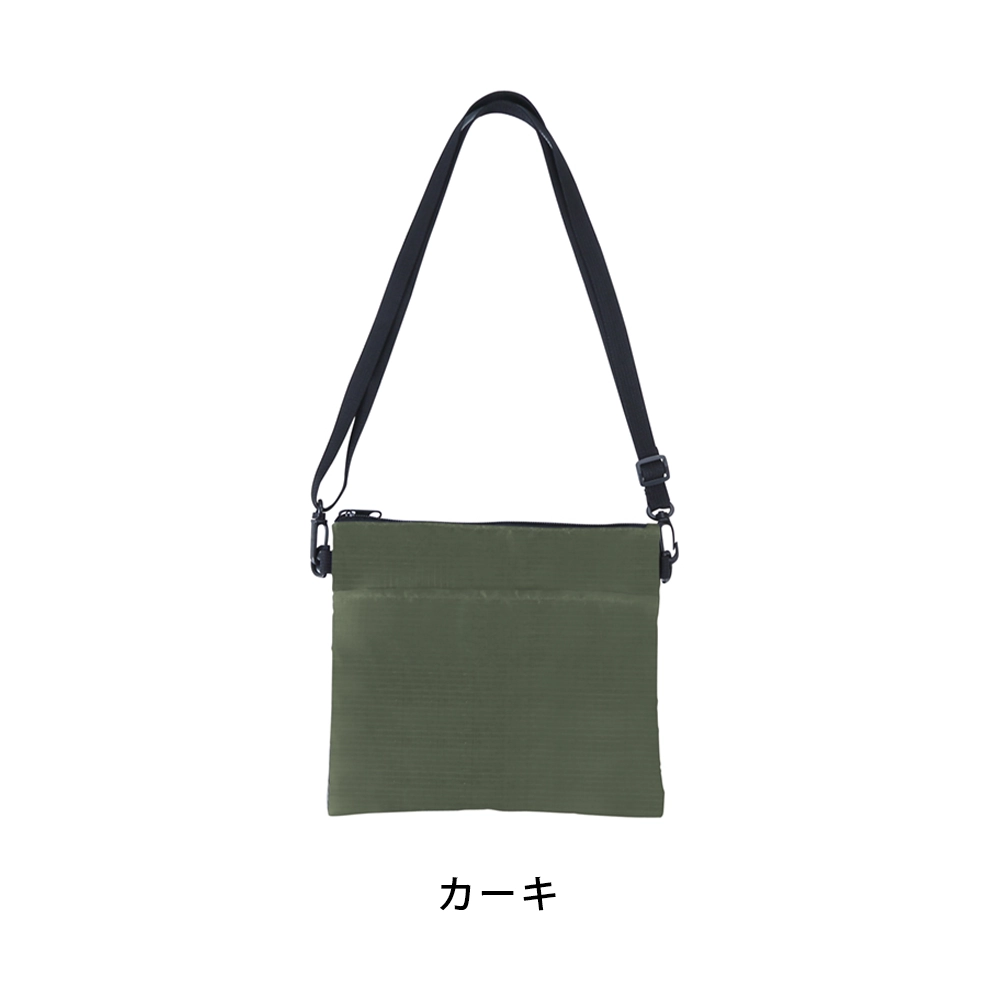 デイタフ･テントクロスポケット付きサコッシュ(撥水加工)