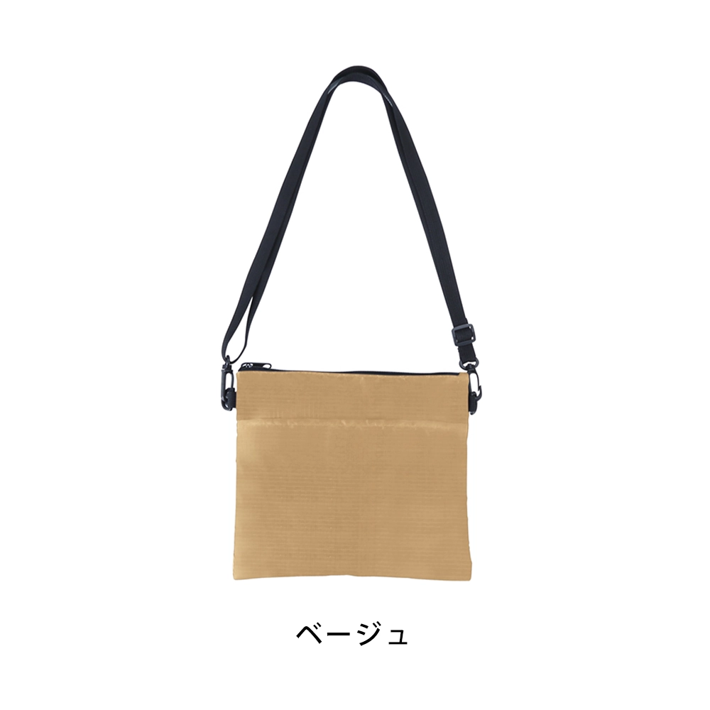 デイタフ･テントクロスポケット付きサコッシュ(撥水加工)