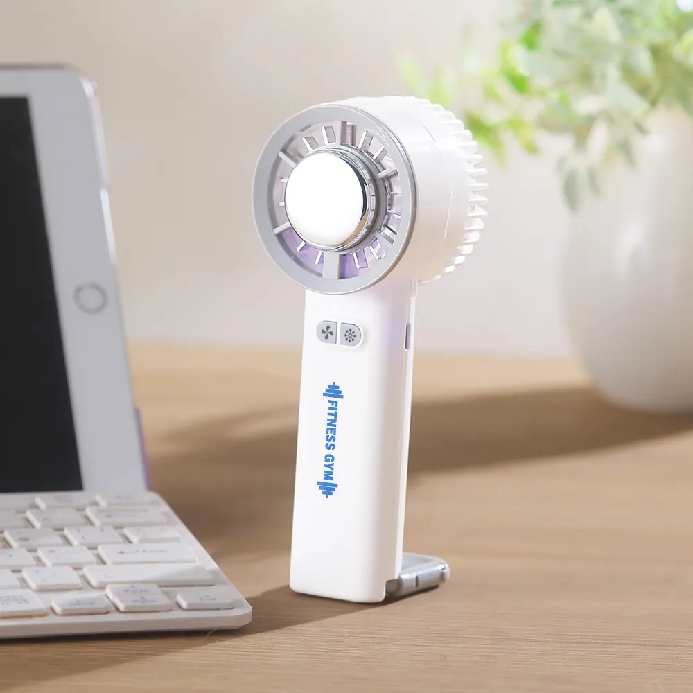 ペルチェ2WAYハンディファン(カラビナ付き)