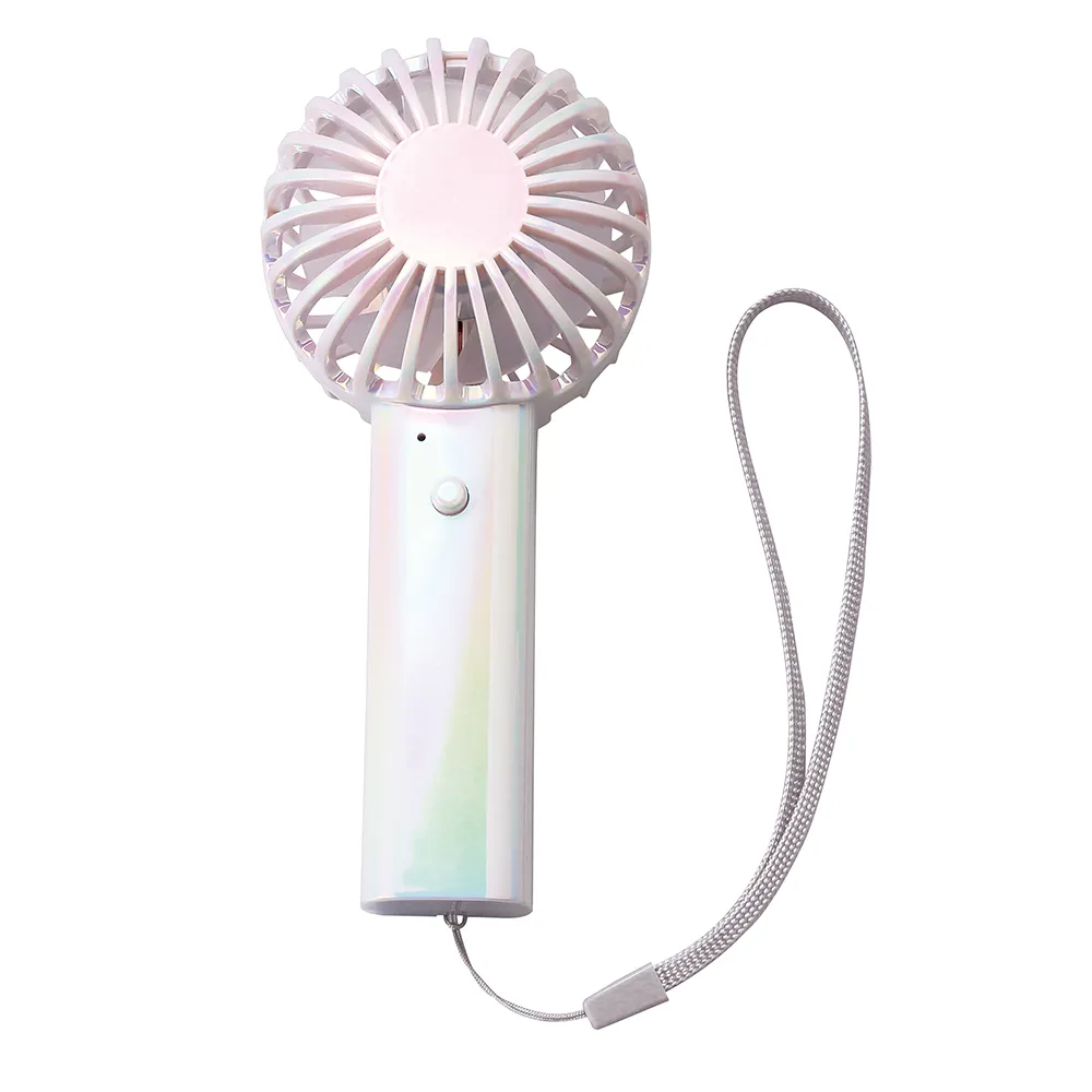 オーロラ充電式ハンディファン(ストラップ付き)