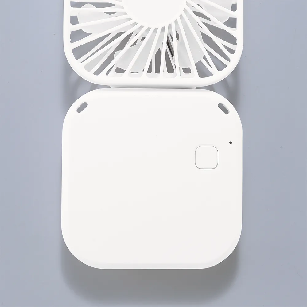 充電式3WAY折りたたみハンディファン(ネックストラップ付き)