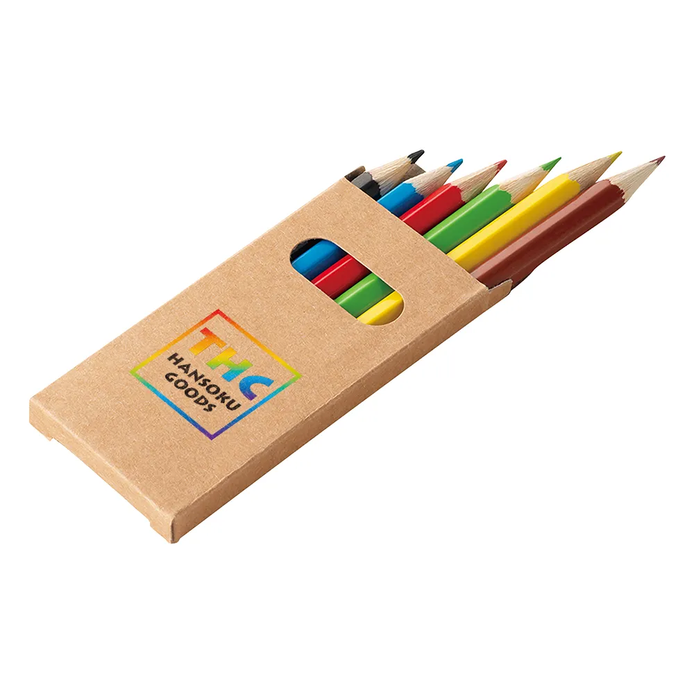 ミニ色鉛筆6本セット