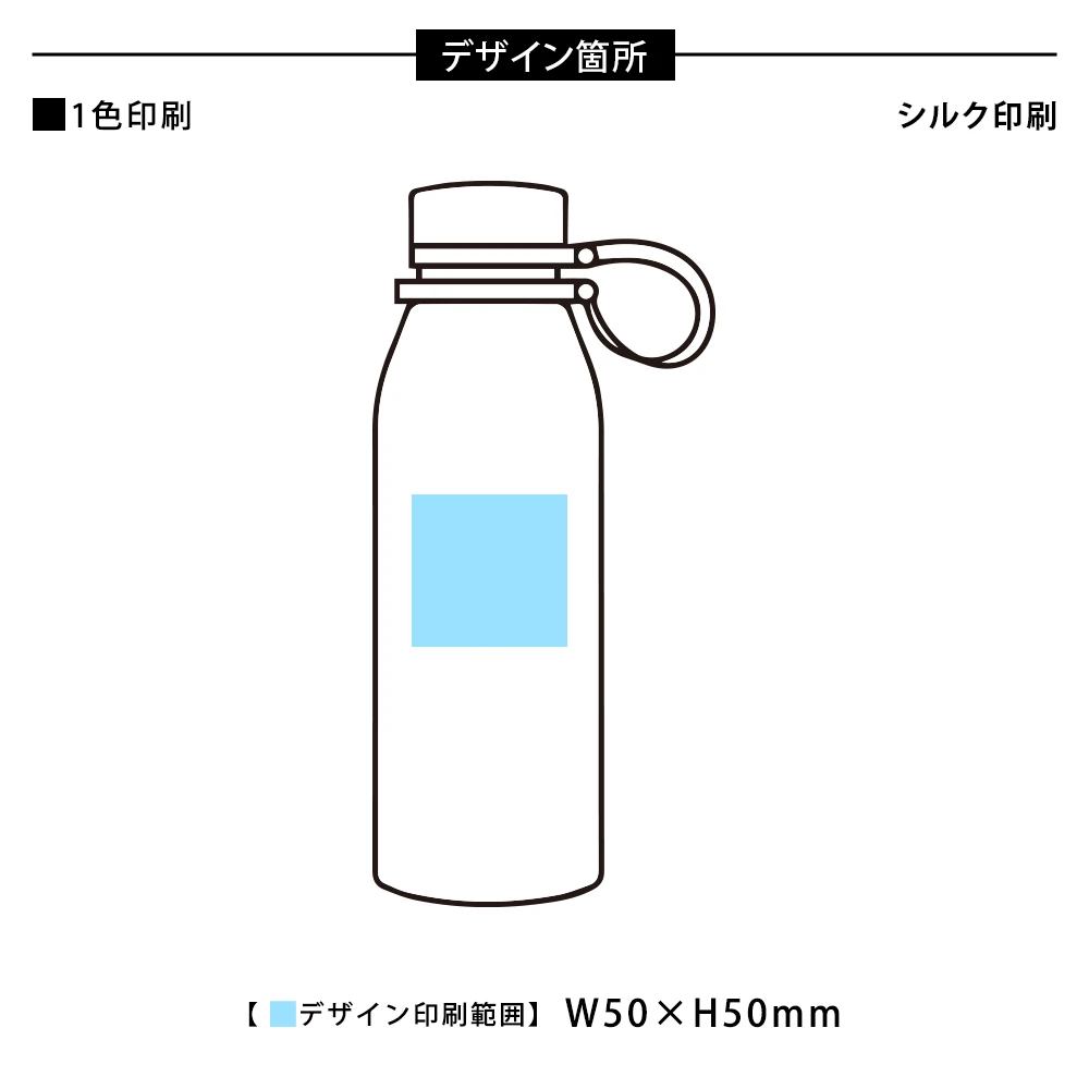 キャンプス アクティブクリアボトル650ml