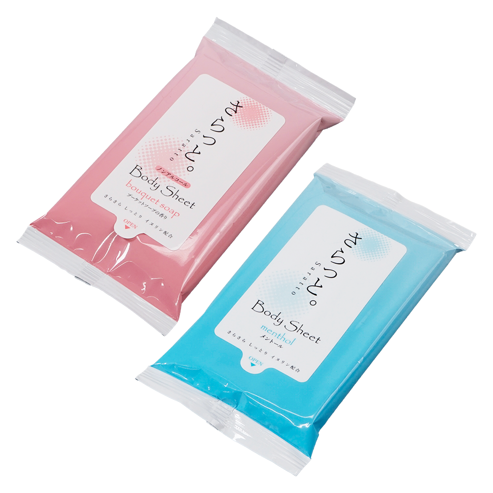 さらっと ボディシート10枚入り(既製品)