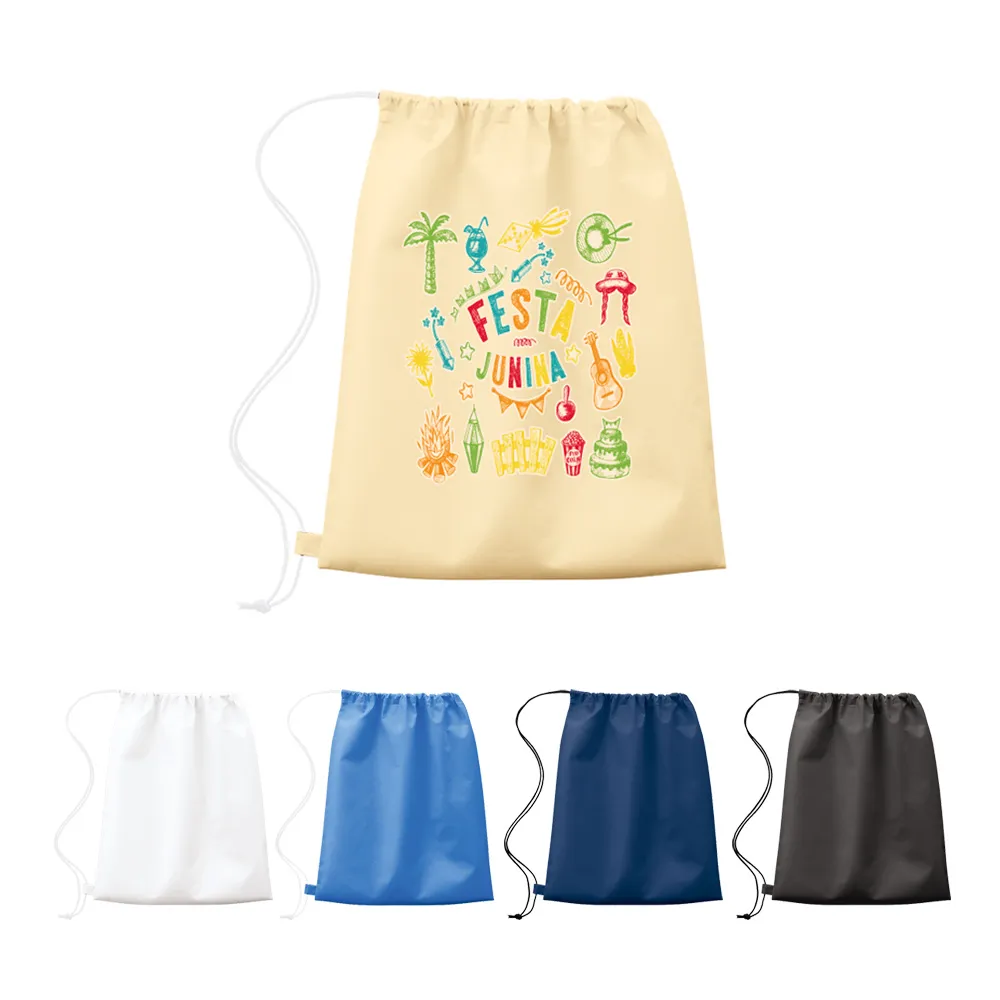 不織布巾着ショルダーバッグ