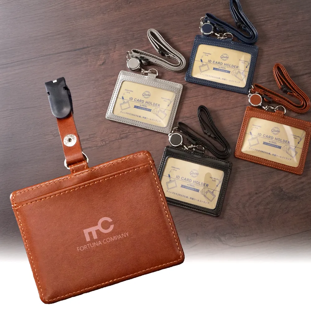 【GLOIRE】リール付IDカードホルダー(安全パーツ付)