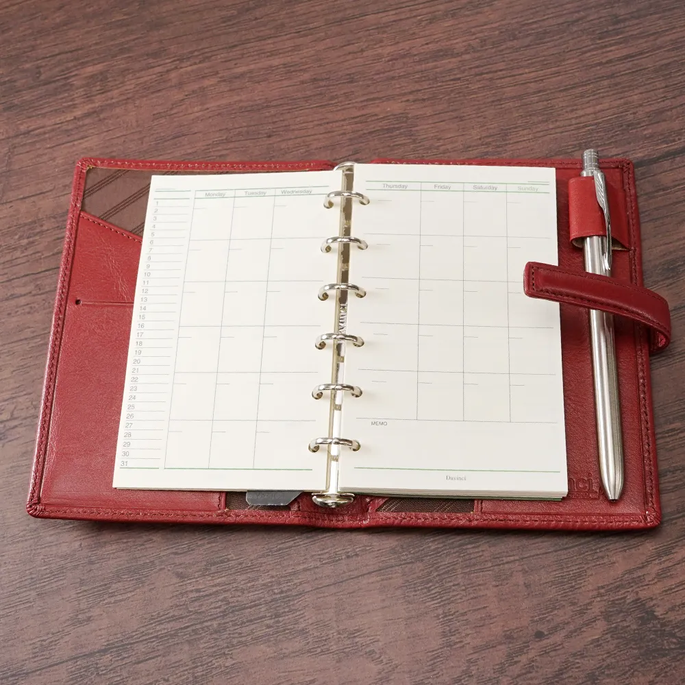 【Davinci】システム手帳 スタンダード(ポケット)14mm