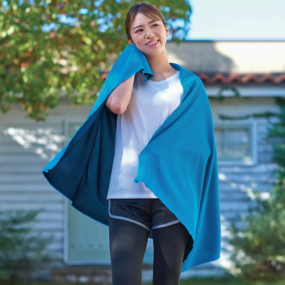 さらっと涼感シーツタオル