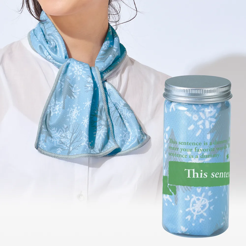 スノーツリー・ボトル入りひんやり涼感タオル