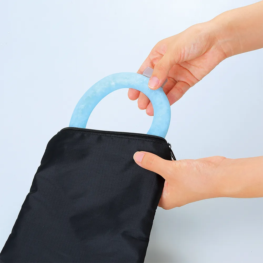 簡単取付 リュックにも使えるマルチ保冷ポーチ(保冷剤付き)