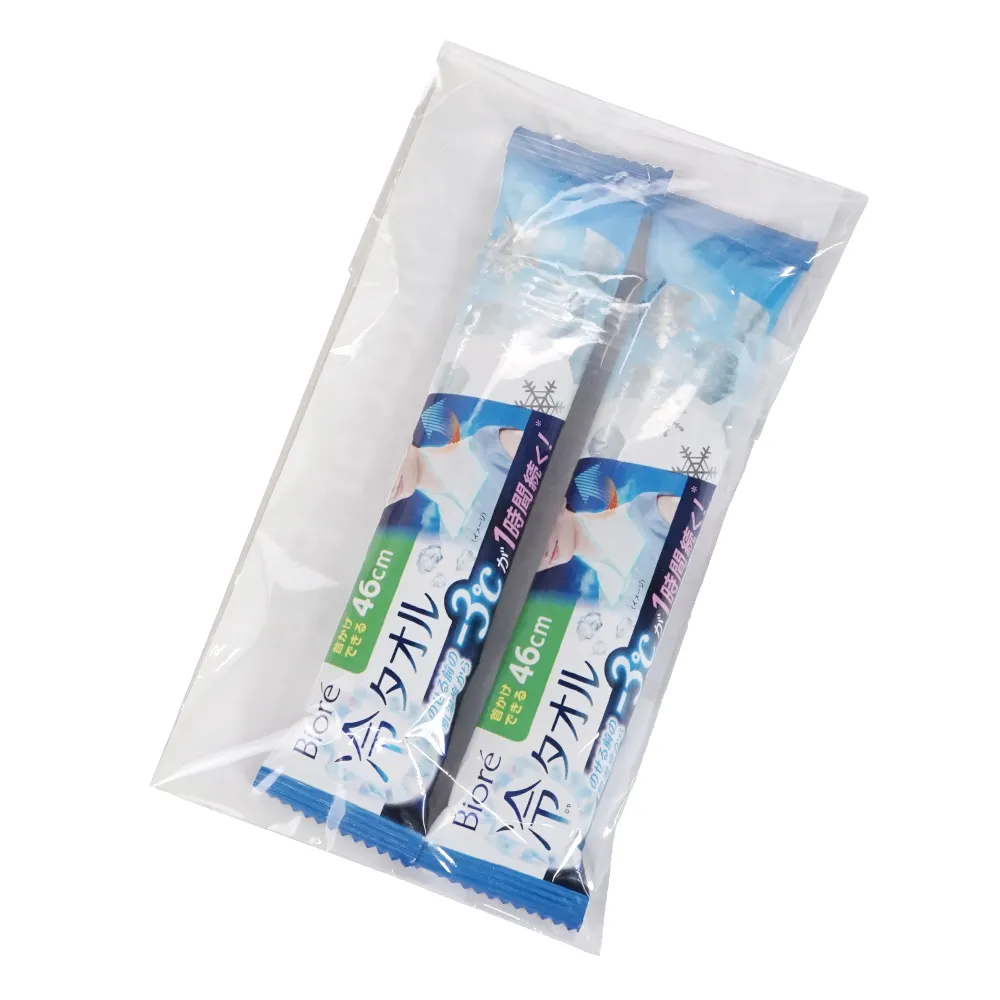 花王 Biore 冷タオル2個入り(オリジナルチラシ)