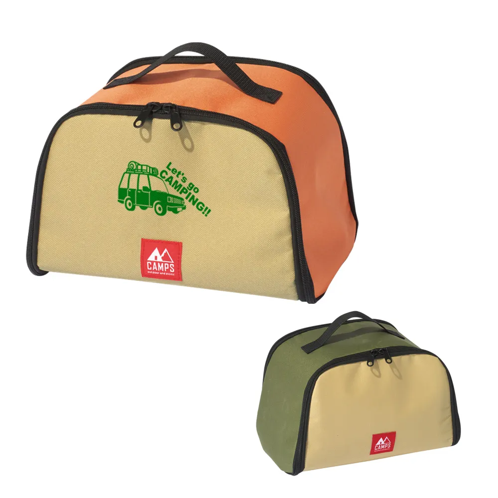 キャンプス 保冷温フルジップランチバッグ