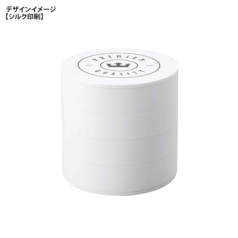 【山崎実業】ネイルパーツ＆アクセサリー収納ケース タワー