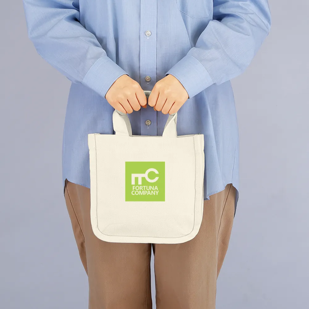 デュラウンド・リサイクルコットンパイピングトート(S)