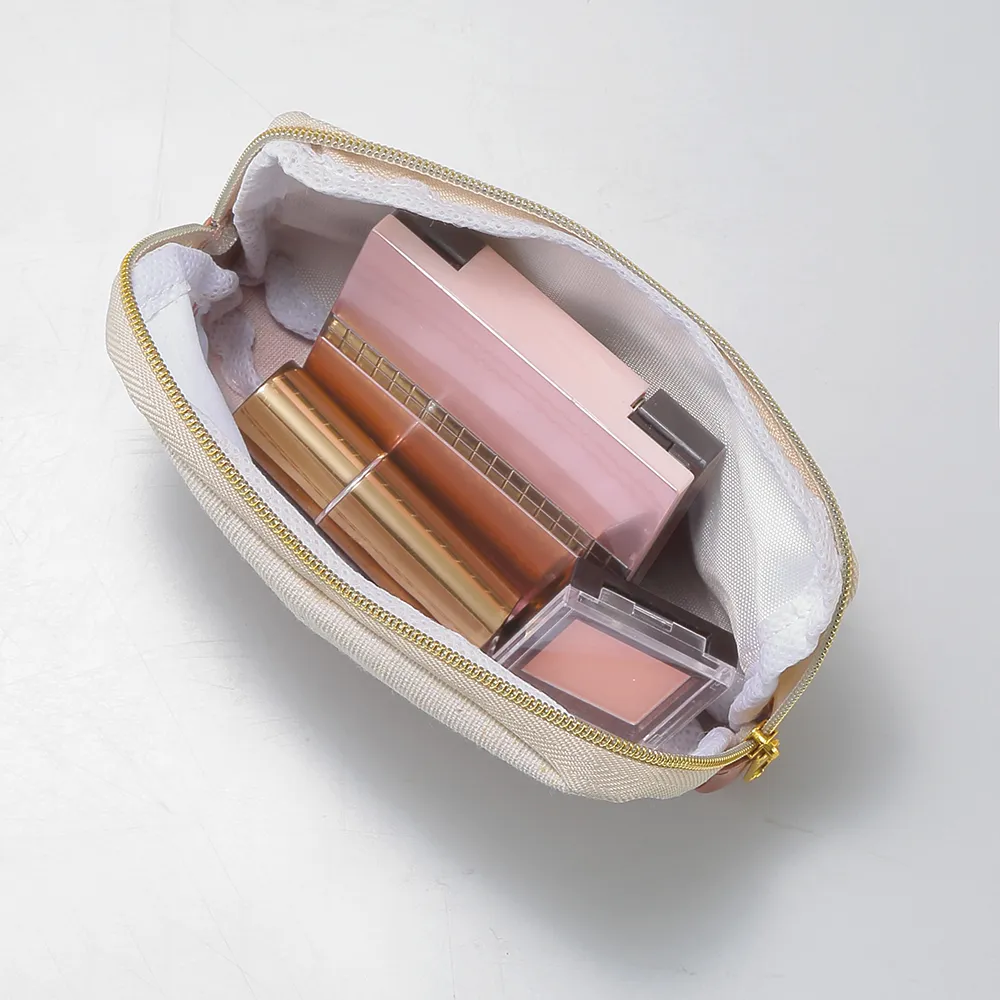 バイカラーズ・ティッシュポケット付きポーチ