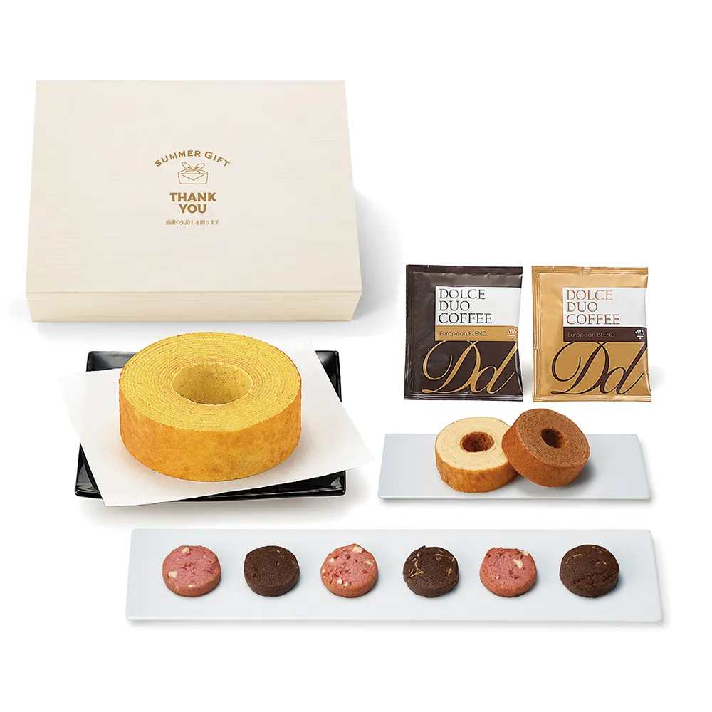 木箱入りバウムギフトセットB