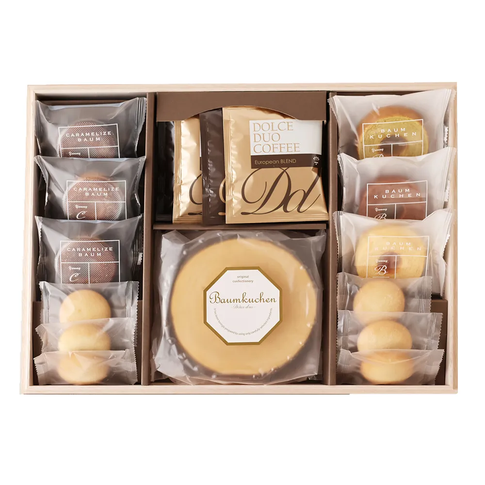 木箱入りバウムギフトセットC