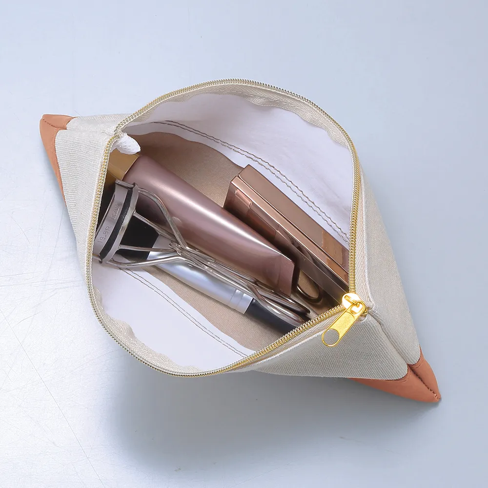 バイカラーズ・フラットポーチ