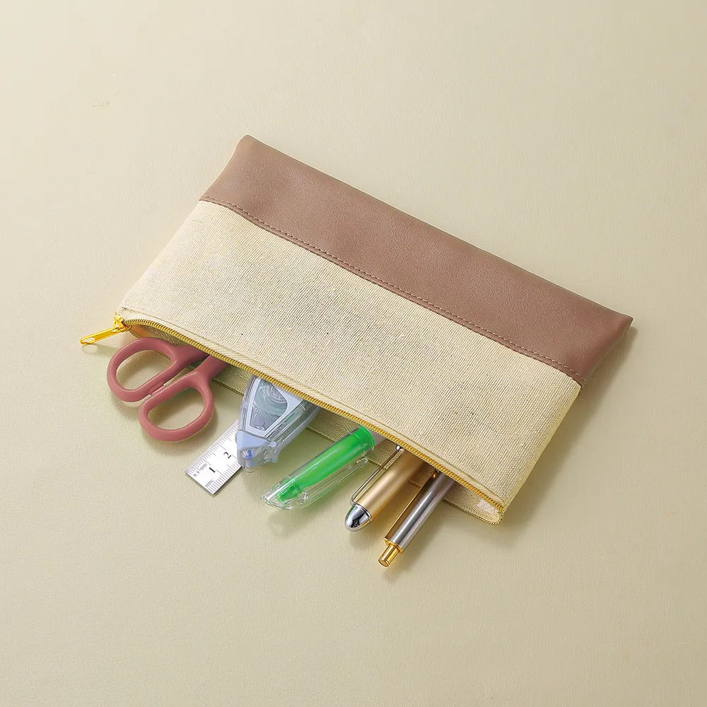 バイカラーズ・フラットポーチ