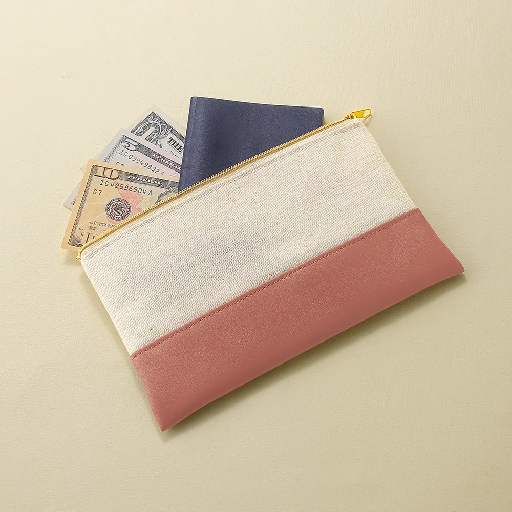 バイカラーズ・フラットポーチ