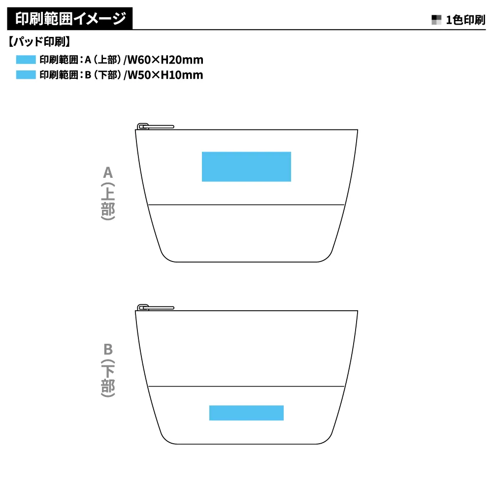 バイカラーズ・ポーチ