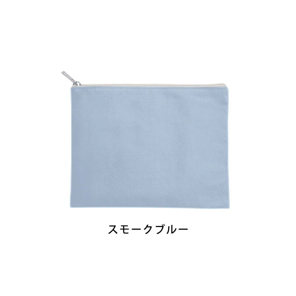 キャンバスフラットポーチ(M)