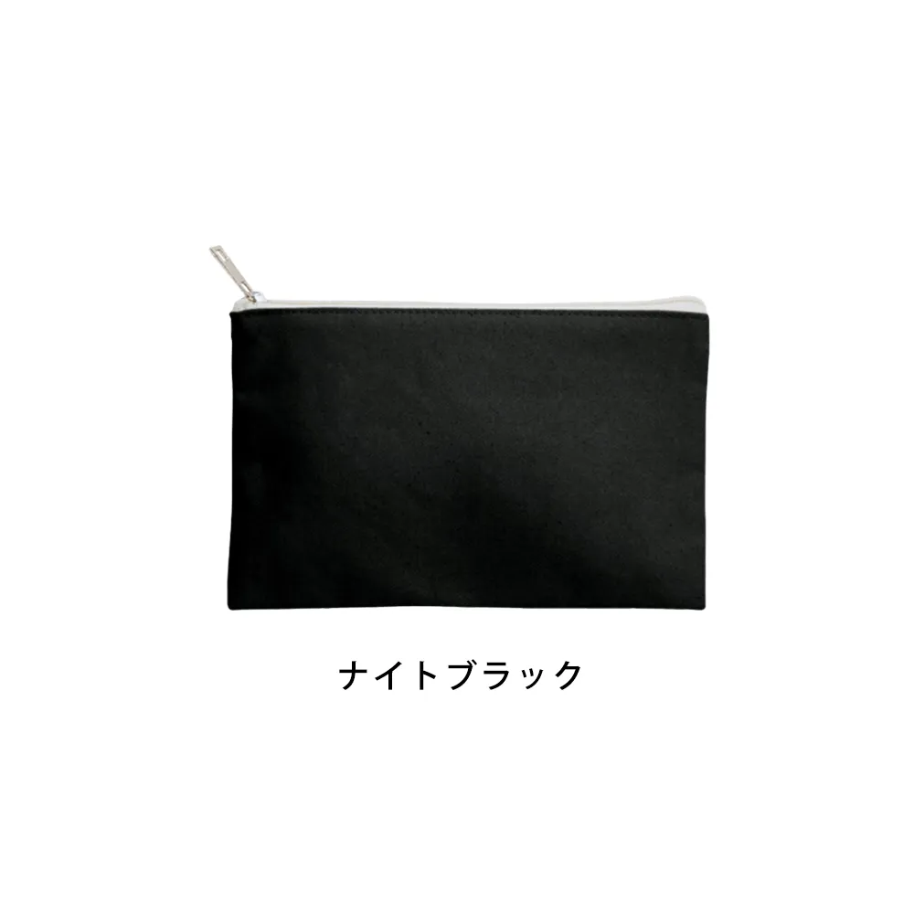 キャンバスフラットポーチ(S)