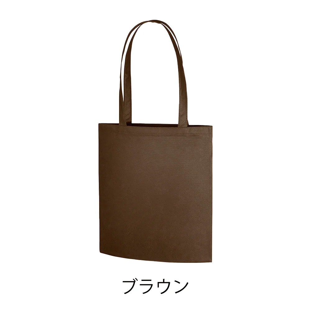 不織布フラットショルダートート