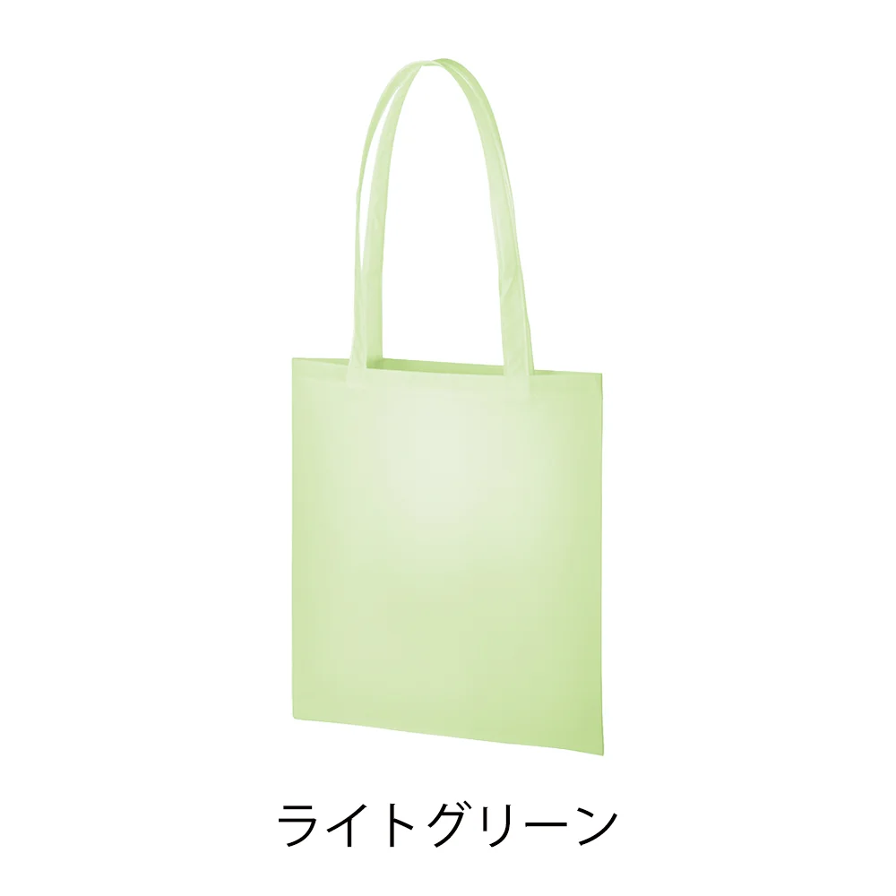 不織布フラットショルダートート