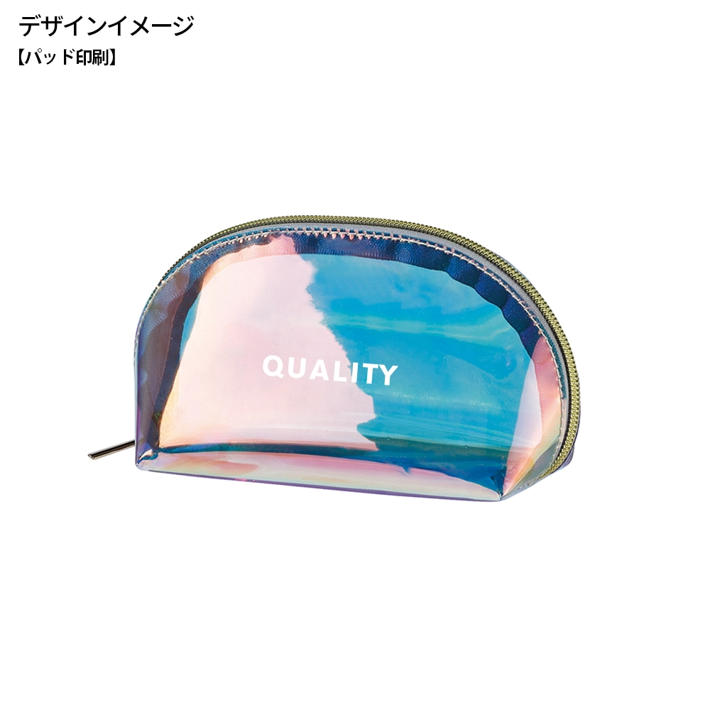 オーロラビニル シェルポーチ