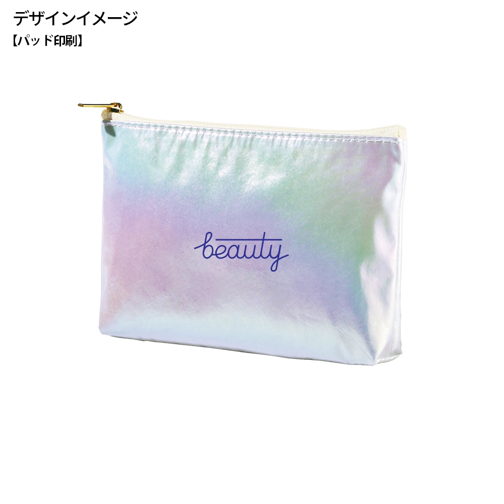 オーロラシャイニー・スリムポーチ