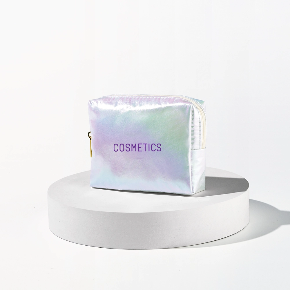 オーロラシャイニー・スクエアポーチ