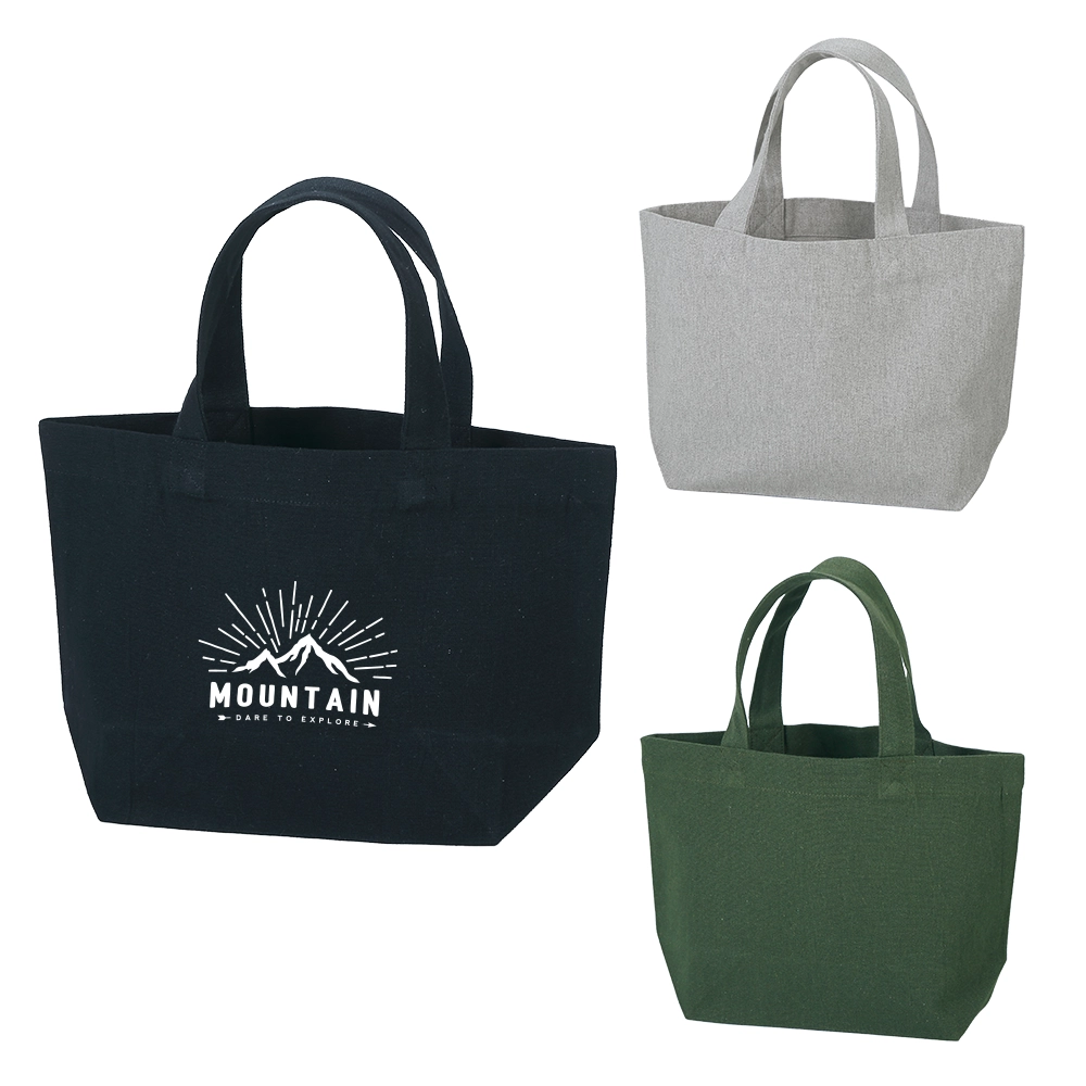 スフィア・リサイクルコットンランチトートバッグ(マチ付)