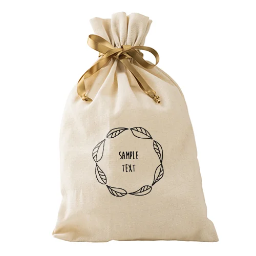 ラッピング巾着L(ナチュラル)