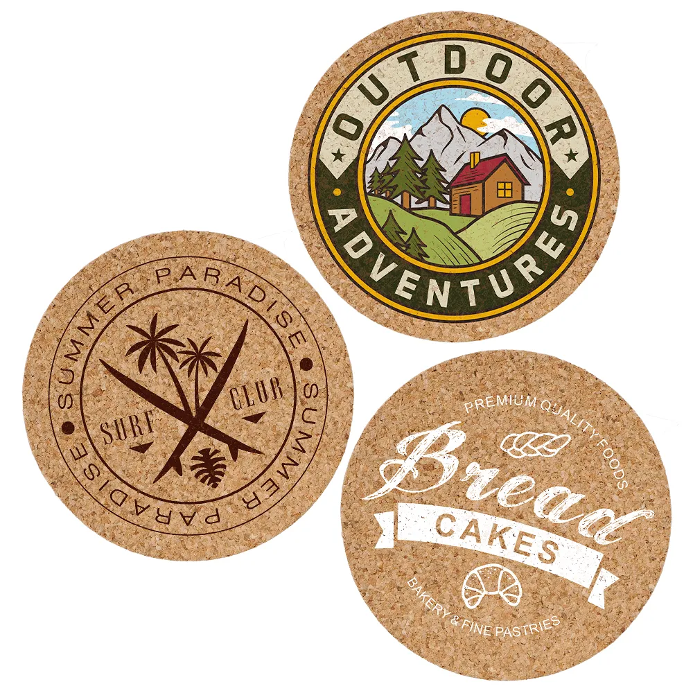 コルクコースター丸型